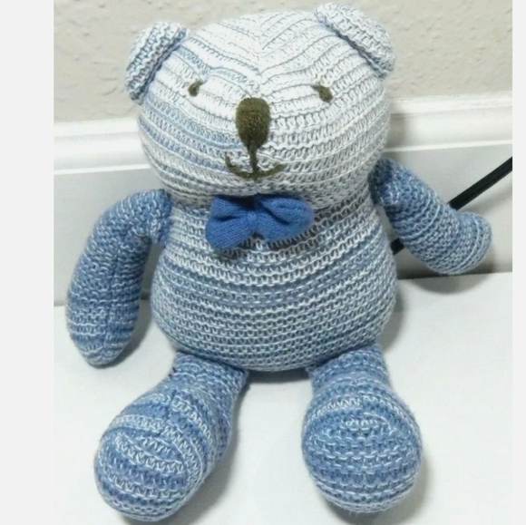 Elegant Baby Ombre Knit Plush Teddy Bear - Picture 1 of 3